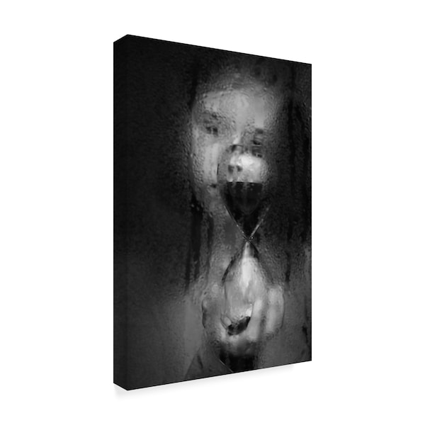 Mirjam Delrue 'Time Hour Glass' Canvas Art,22x32